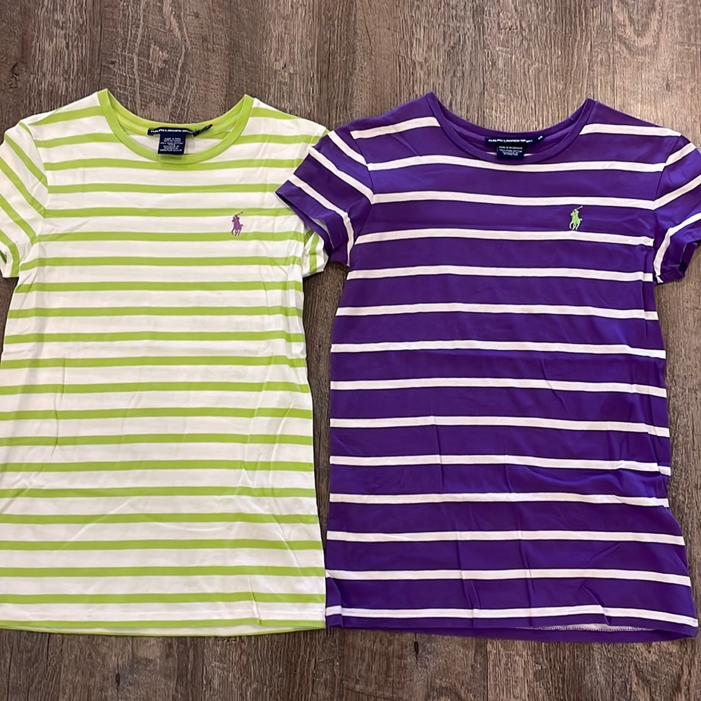 Ralph Lauren Sport Women’s Tee’s. Size XS. In perfect condition.